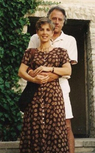 Kathleen Balgley with her husband, John David Ratajkowski.